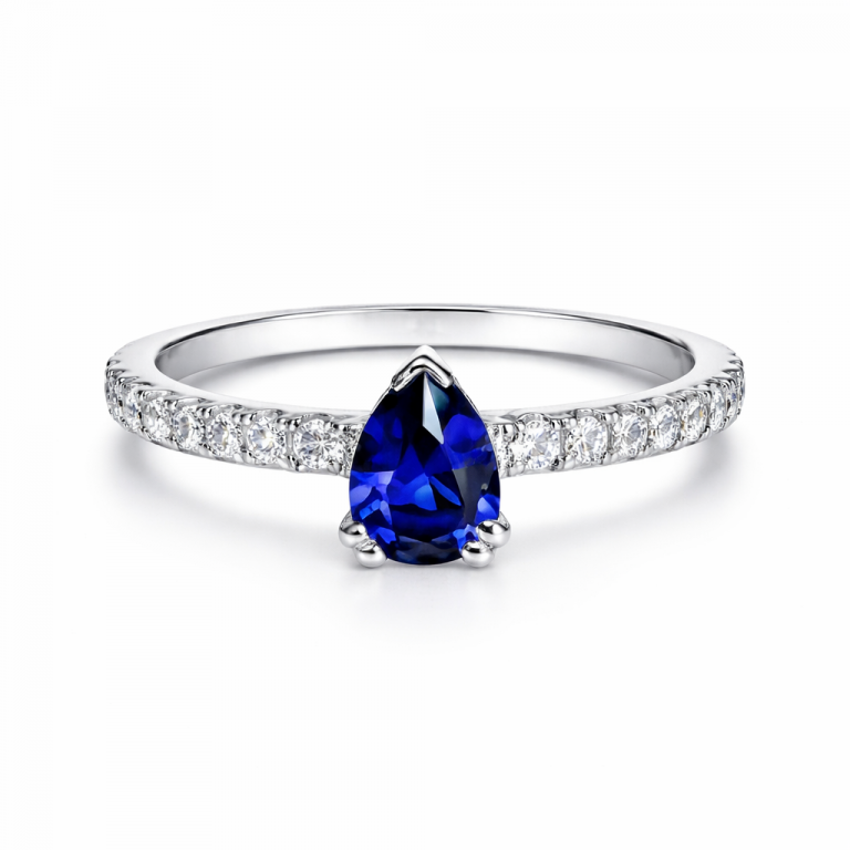 Anillo Sapphire Deep Blue