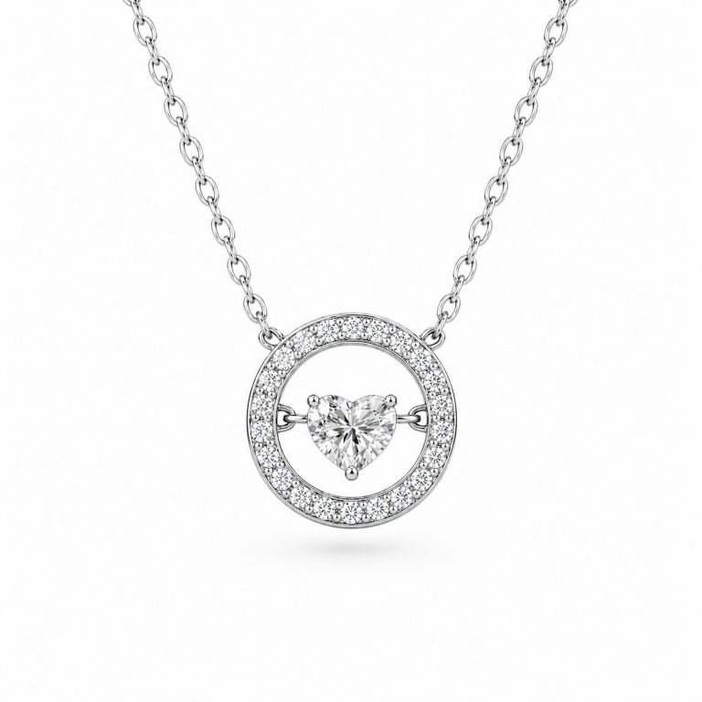 Collar Coeur Suspendu