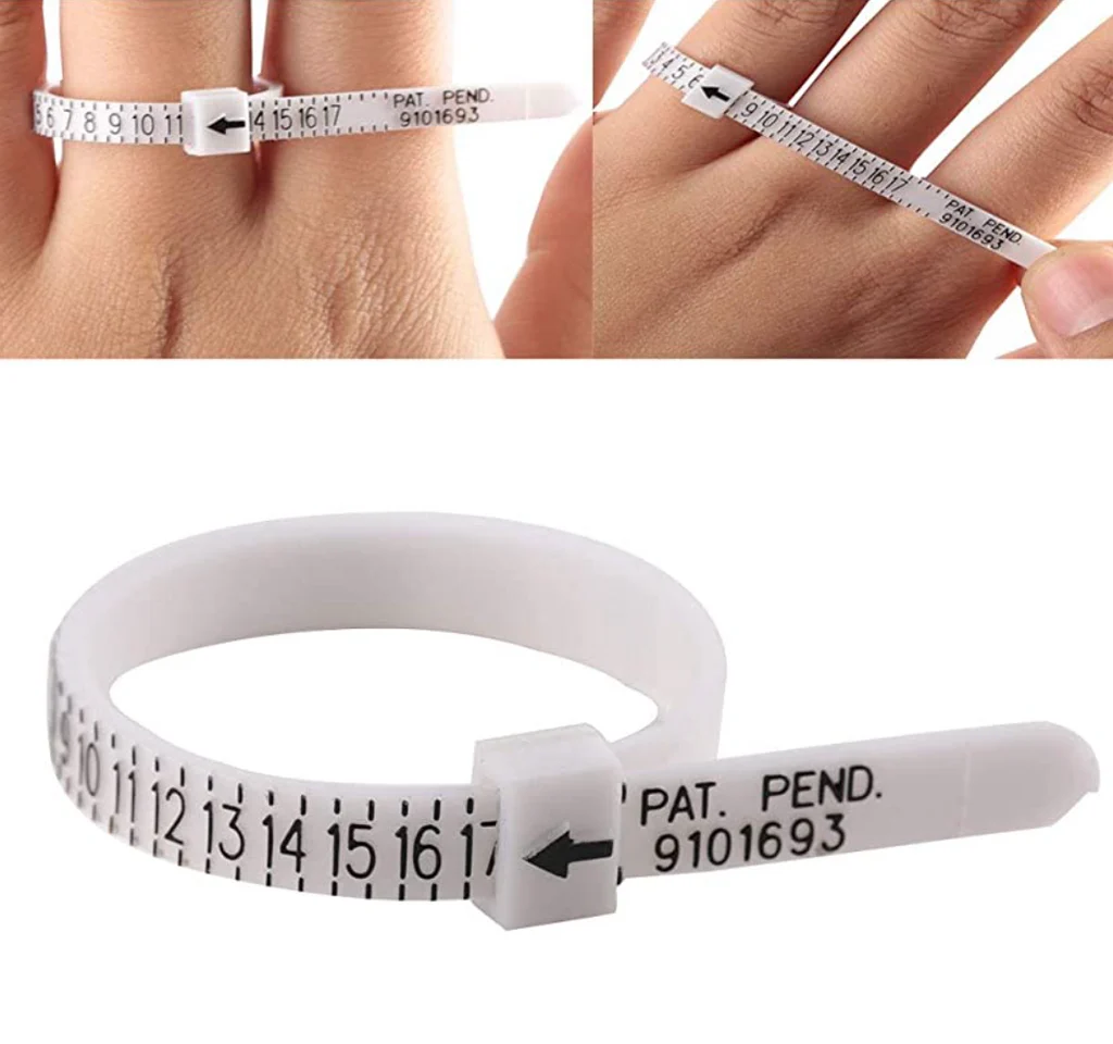 Cinta tamaño de anillo