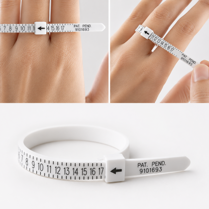 Cinta tamaño de anillo